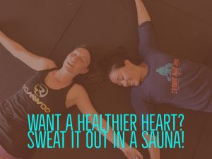 Sweat it out in a sauna
